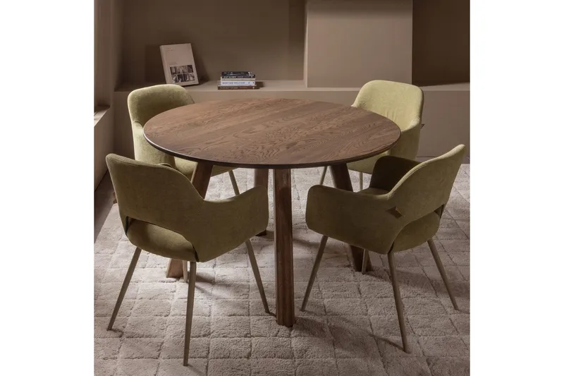 Bordben Haarlem Set om 2 - Kashmirbrun - Möbler - Tillbehör & accessoarer - Bordstillbehör - Bordsben