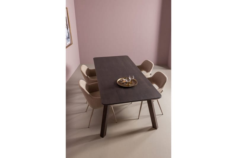 Bordben Haarlem Set om 2 - Mystic Brown - Möbler - Tillbehör & accessoarer - Bordstillbehör - Bordsben