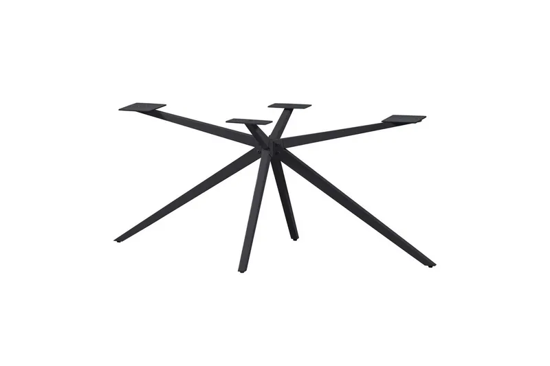 Bordben Holland, Svart, 72x170x80 cm