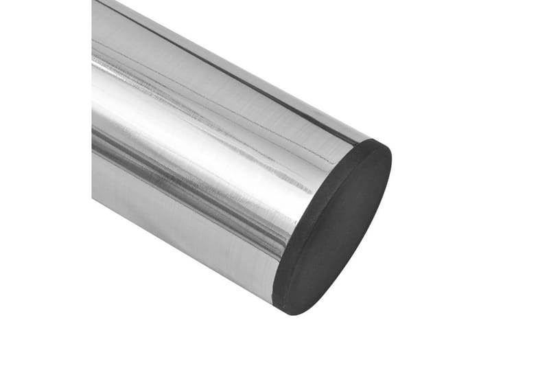 2 Teleskopiska bordsben i borstad nickel 710 mm-1100 mm - Silver - Möbler - Tillbehör & accessoarer - Bordstillbehör - Bordsben