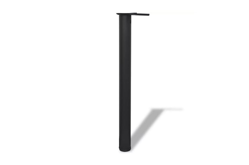 4 Justerbara bordsben i svart 710 mm - Svart - Möbler - Tillbehör & accessoarer - Bordstillbehör - Bordsben