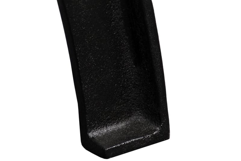 Bordsben 2 st A-ram gjutjärn - Svart - Möbler - Tillbehör & accessoarer - Bordstillbehör - Bordsben