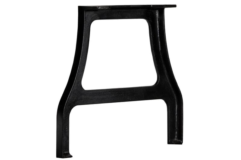 Bordsben för soffbord 2 st A-ram gjutjärn - Svart - Möbler - Tillbehör & accessoarer - Bordstillbehör - Bordsben