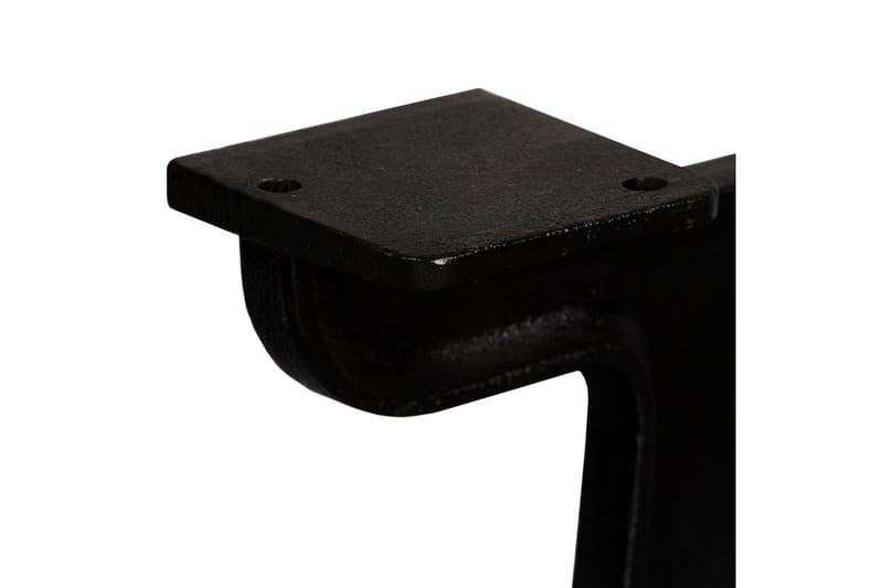 Bordsben för soffbord 2 st Y-ram gjutjärn - Svart - Möbler - Tillbehör & accessoarer - Bordstillbehör - Bordsben