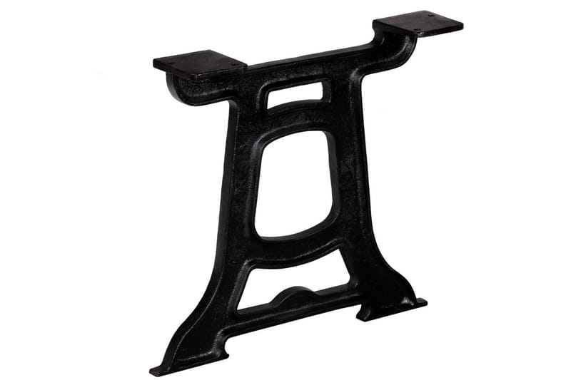 Bordsben för soffbord 2 st Y-ram gjutjärn - Svart - Möbler - Tillbehör & accessoarer - Bordstillbehör - Bordsben