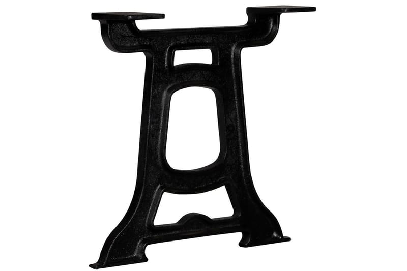Bordsben för soffbord 2 st Y-ram gjutjärn - Svart - Möbler - Tillbehör & accessoarer - Bordstillbehör - Bordsben