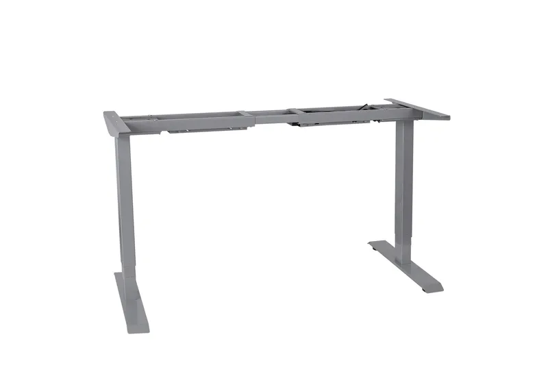 Ergo Bordsben Elektrisk Silvergrå