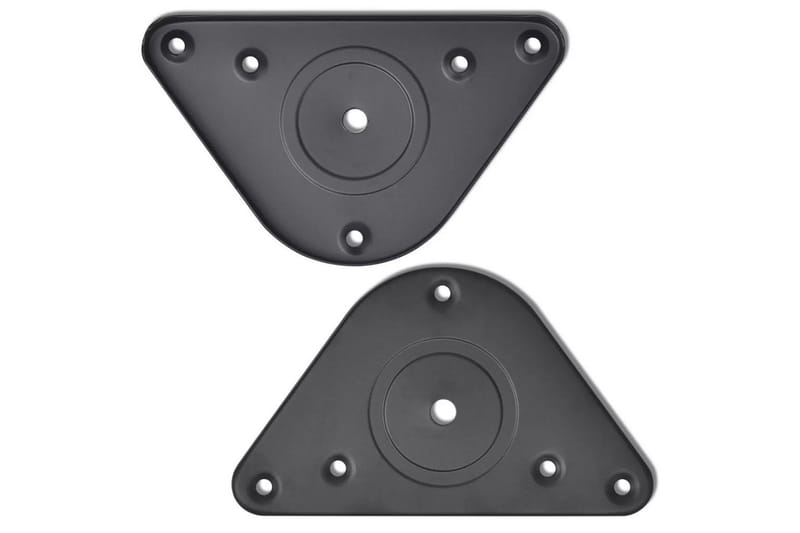 Höjdjusterbara bordsben 4 st svart 1100 mm - Svart - Möbler - Tillbehör & accessoarer - Bordstillbehör - Bordsben