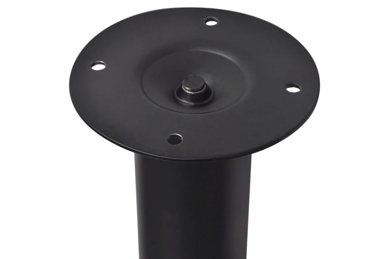 Justerbara bordsben 4 st 710 mm-1100 mm svart - Svart - Möbler - Tillbehör & accessoarer - Bordstillbehör - Bordsben
