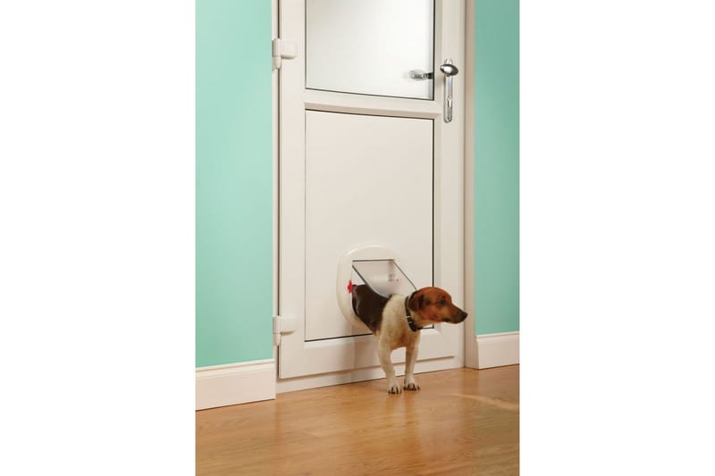 PetSafe 4-vägskattlucka 280 vit 5001 - Möbler - Tillbehör & accessoarer - Bordstillbehör - Bordsben
