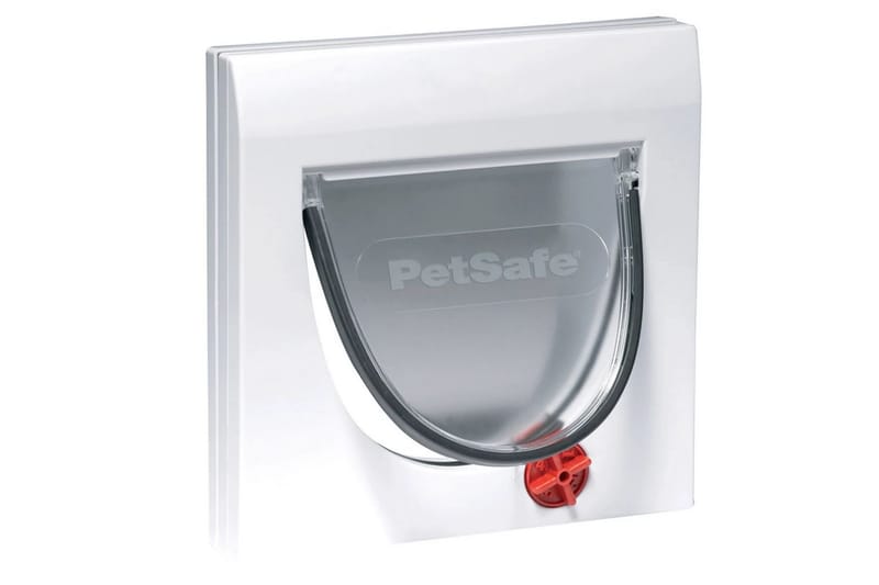 PetSafe Manuell 4-vägskattlucka m. tunnel Classic 917 vit 50 - Möbler - Tillbehör & accessoarer - Bordstillbehör - Bordsben