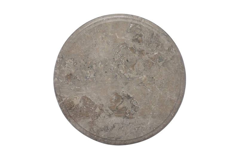 Bordsskiva grå Ã˜40x2,5 cm marmor - Grå - Bordsskiva