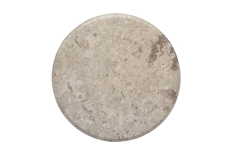 Bordsskiva grå Ã˜50x2,5 cm marmor - Grå - Möbler - Tillbehör & accessoarer - Bordstillbehör - Bordsskiva
