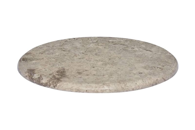 Bordsskiva grå Ã˜50x2,5 cm marmor - Grå - Möbler - Tillbehör & accessoarer - Bordstillbehör - Bordsskiva