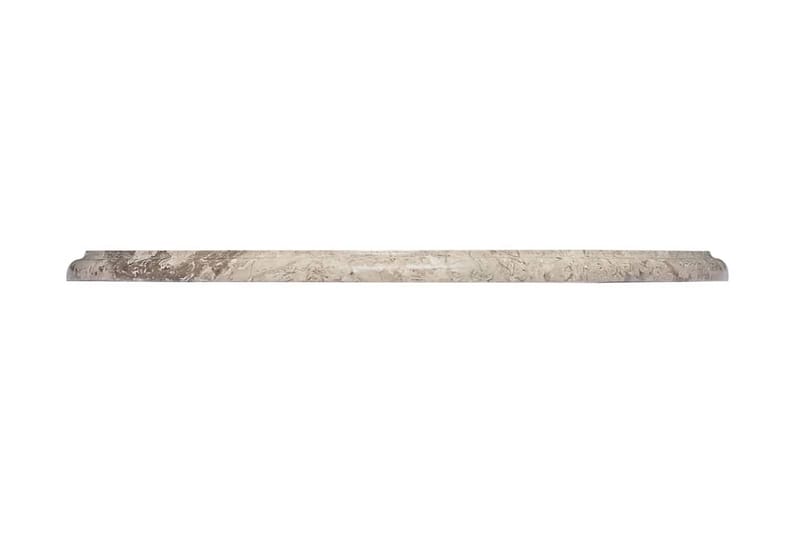 Bordsskiva grå Ã˜50x2,5 cm marmor - Grå - Möbler - Tillbehör & accessoarer - Bordstillbehör - Bordsskiva