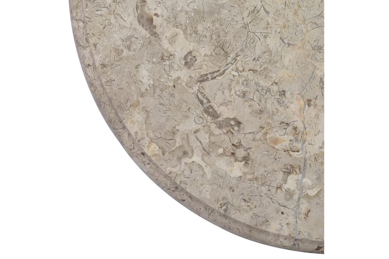 Bordsskiva grå Ã˜50x2,5 cm marmor - Grå - Möbler - Tillbehör & accessoarer - Bordstillbehör - Bordsskiva