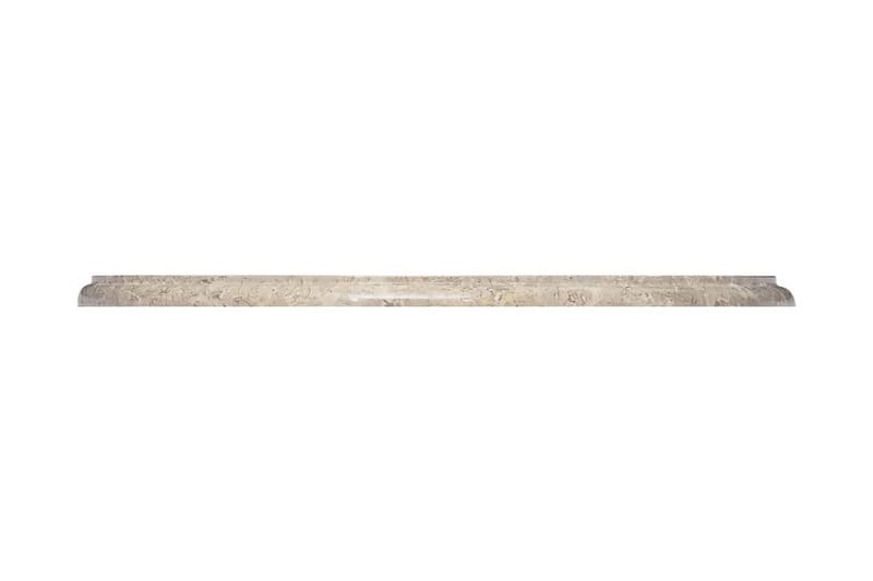 Bordsskiva grå Ã˜60x2,5 cm marmor - Grå - Bordsskiva