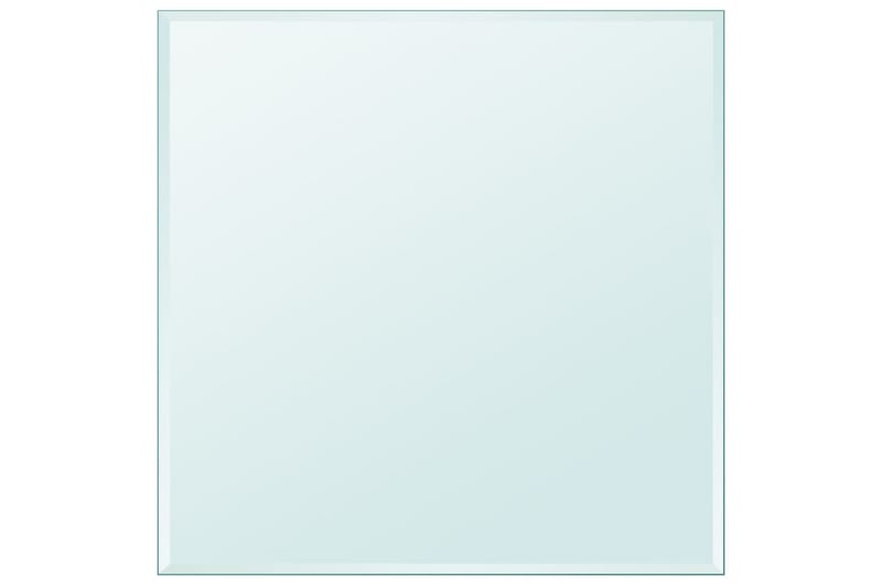 Bordsskiva härdat glas 800x800 mm kvadratisk - Transparent - Möbler - Tillbehör & accessoarer - Bordstillbehör - Bordsskiva