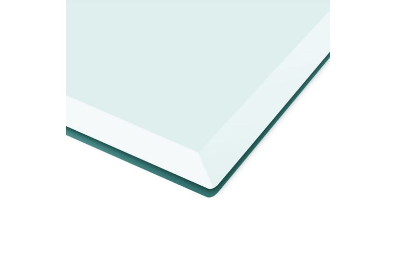 Bordsskiva härdat glas 800x800 mm kvadratisk - Transparent - Möbler - Tillbehör & accessoarer - Bordstillbehör - Bordsskiva