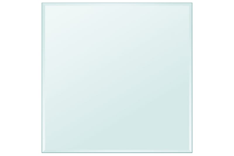Bordsskiva härdat glas kvadratisk 700x700 mm - Transparent - Möbler - Tillbehör & accessoarer - Bordstillbehör - Bordsskiva