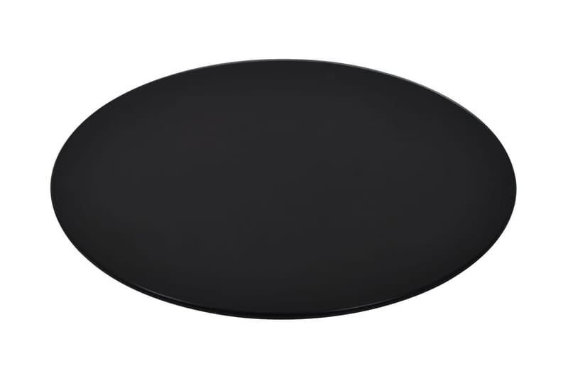 Bordsskiva i härdat glas 700 mm rund - Svart - Möbler - Tillbehör & accessoarer - Bordstillbehör - Bordsskiva