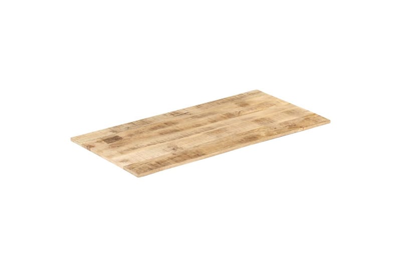 Bordsskiva i massivt mangoträ 15-16 mm 120x60 cm - Brun - Möbler - Tillbehör & accessoarer - Bordstillbehör - Bordsskiva