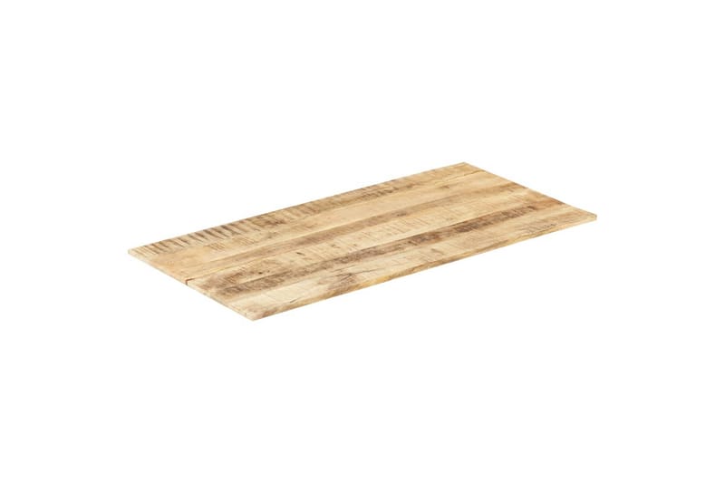 Bordsskiva i massivt mangoträ 15-16 mm 120x60 cm - Brun - Möbler - Tillbehör & accessoarer - Bordstillbehör - Bordsskiva