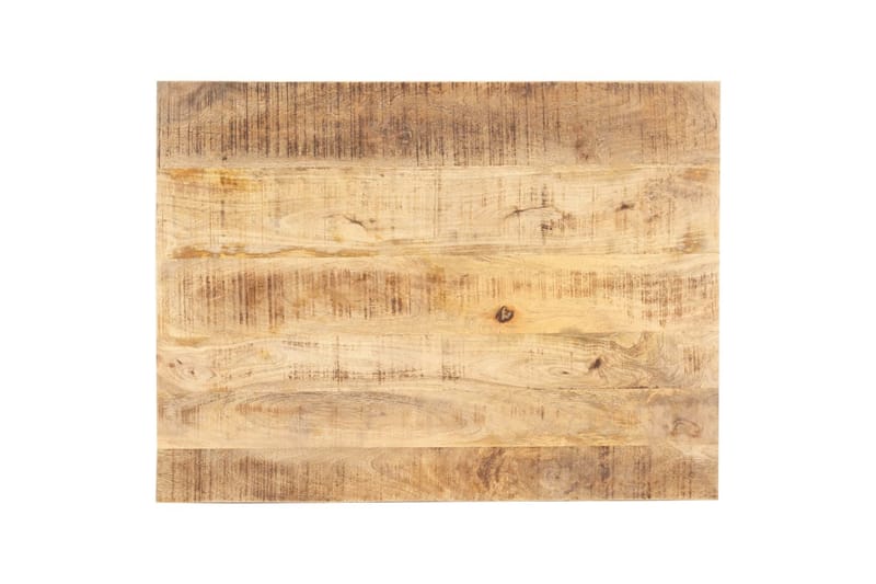 Bordsskiva i massivt mangoträ 15-16 mm 80x60 cm - Brun - Möbler - Tillbehör & accessoarer - Bordstillbehör - Bordsskiva