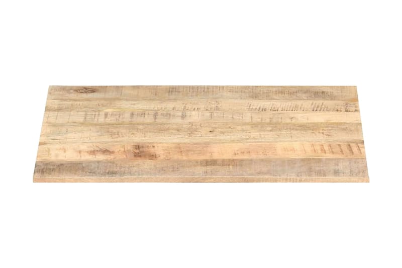 Bordsskiva i massivt mangoträ 15-16 mm 90x70 cm - Brun - Möbler - Tillbehör & accessoarer - Bordstillbehör - Bordsskiva