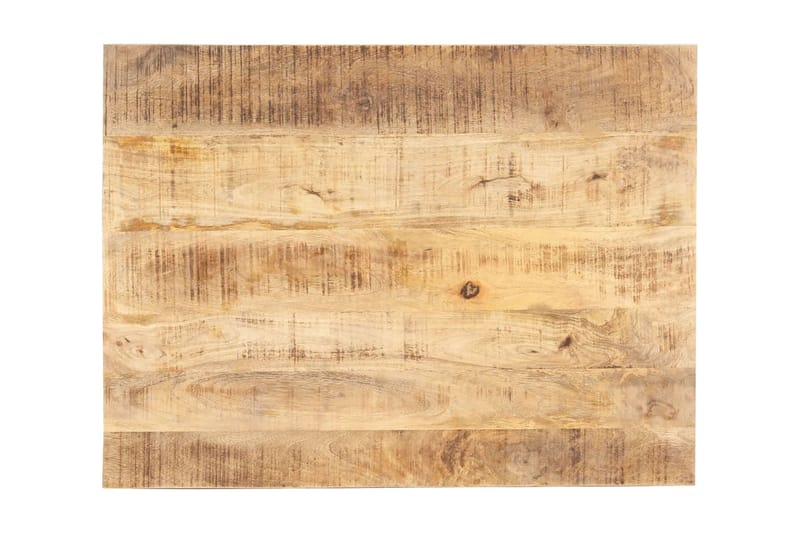 Bordsskiva i massivt mangoträ 15-16 mm 90x70 cm - Brun - Möbler - Tillbehör & accessoarer - Bordstillbehör - Bordsskiva
