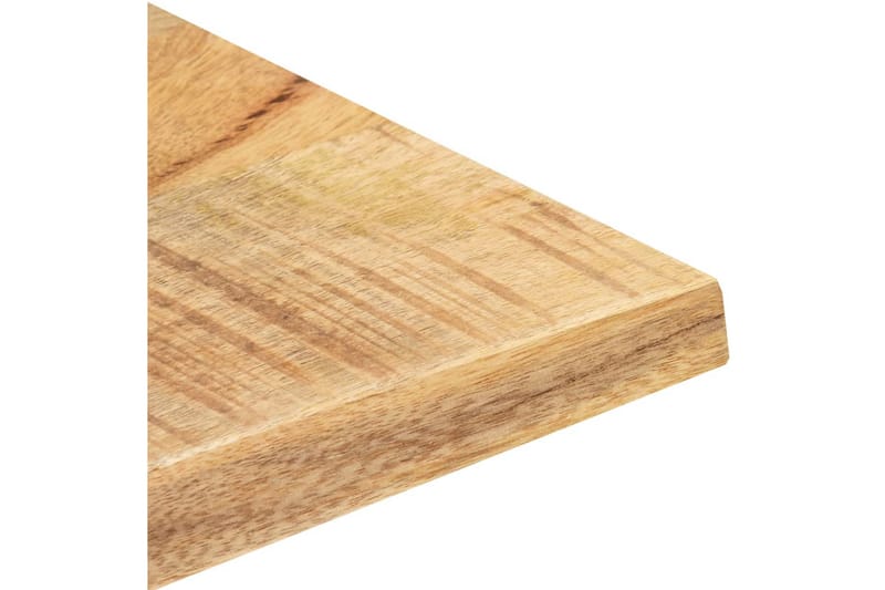 Bordsskiva i massivt mangoträ 25-27 mm 90x70 cm - Brun - Möbler - Tillbehör & accessoarer - Bordstillbehör - Bordsskiva