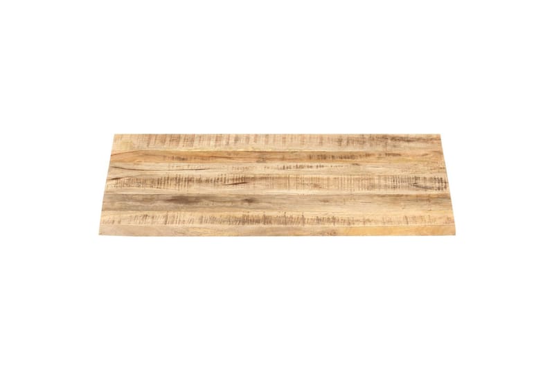 Bordsskiva i massivt mangoträ 25-27 mm 90x70 cm - Brun - Möbler - Tillbehör & accessoarer - Bordstillbehör - Bordsskiva