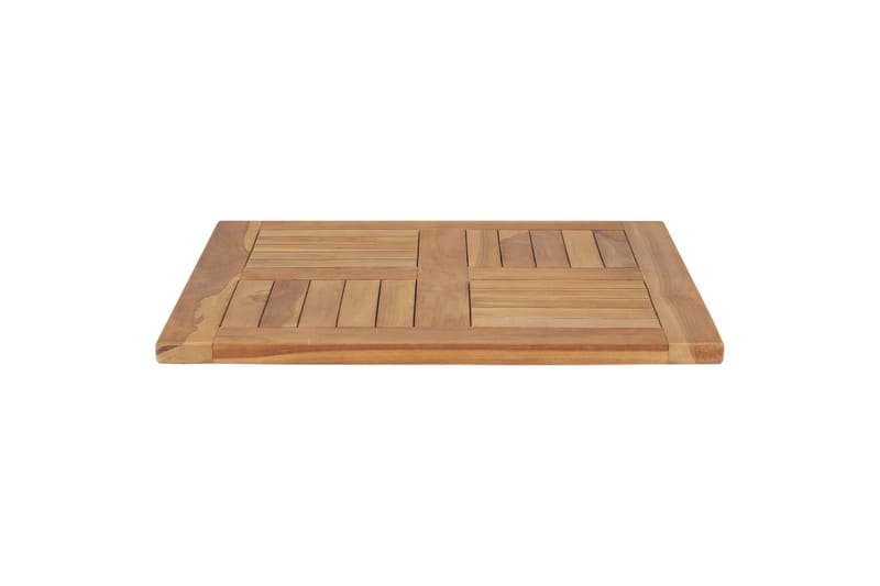 Bordsskiva massiv teak 60x60x2,5 cm - Brun - Möbler - Tillbehör & accessoarer - Bordstillbehör - Bordsskiva