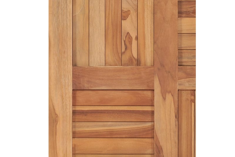 Bordsskiva massiv teak 60x60x2,5 cm - Brun - Möbler - Tillbehör & accessoarer - Bordstillbehör - Bordsskiva