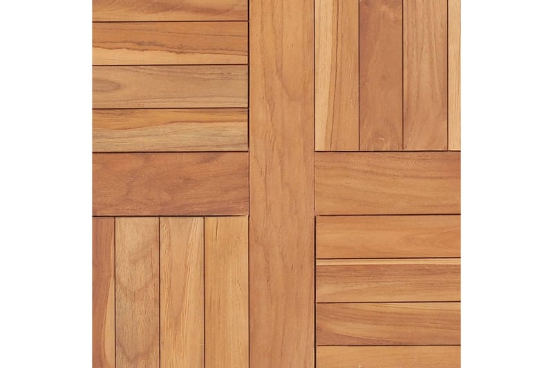 Bordsskiva massiv teak 60x60x2,5 cm - Brun - Möbler - Tillbehör & accessoarer - Bordstillbehör - Bordsskiva