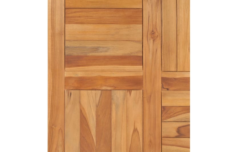 Bordsskiva massiv teak 70x70x2,5 cm - Brun - Möbler - Tillbehör & accessoarer - Bordstillbehör - Bordsskiva