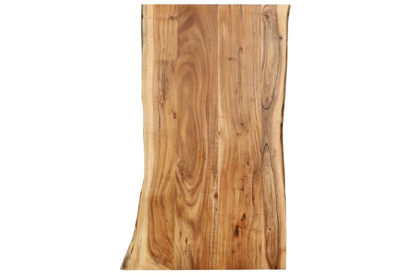 Bordsskiva massivt akaciaträ 100x(50-60)x2,5 cm - Brun - Möbler - Tillbehör & accessoarer - Bordstillbehör - Bordsskiva