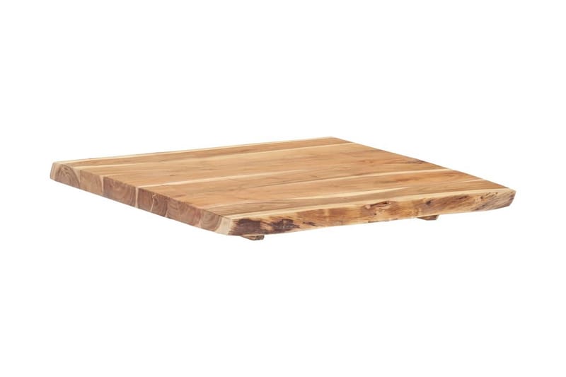 Bordsskiva massivt akaciaträ 58x(50-60)x3,8 cm - Brun - Möbler - Tillbehör & accessoarer - Bordstillbehör - Bordsskiva