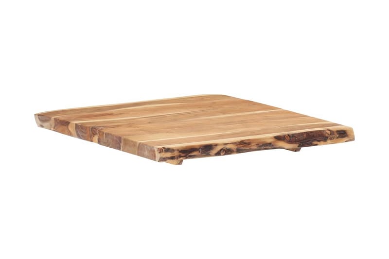Bordsskiva massivt akaciaträ 58x(50-60)x3,8 cm - Brun - Möbler - Tillbehör & accessoarer - Bordstillbehör - Bordsskiva