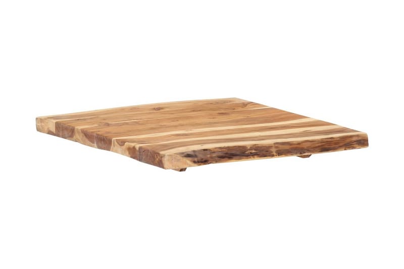 Bordsskiva massivt akaciaträ 58x(50-60)x3,8 cm - Brun - Möbler - Tillbehör & accessoarer - Bordstillbehör - Bordsskiva