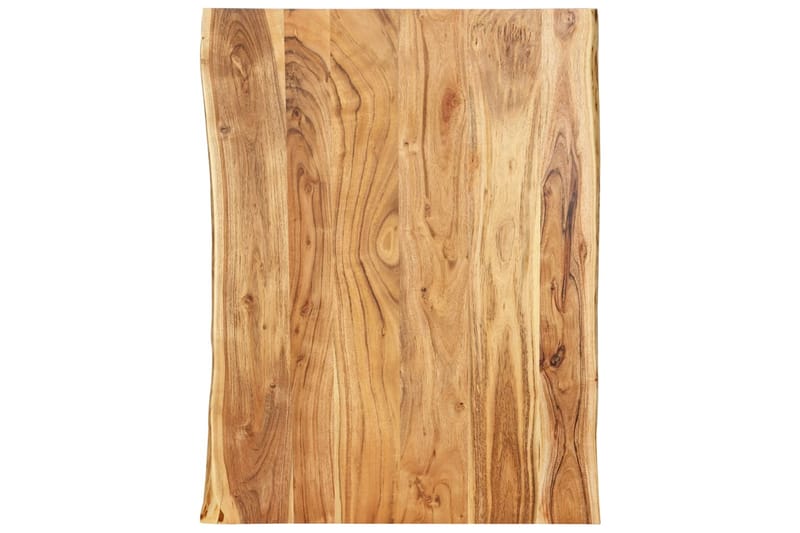 Bordsskiva massivt akaciaträ 80x(50-60)x2,5 cm - Brun - Möbler - Tillbehör & accessoarer - Bordstillbehör - Bordsskiva