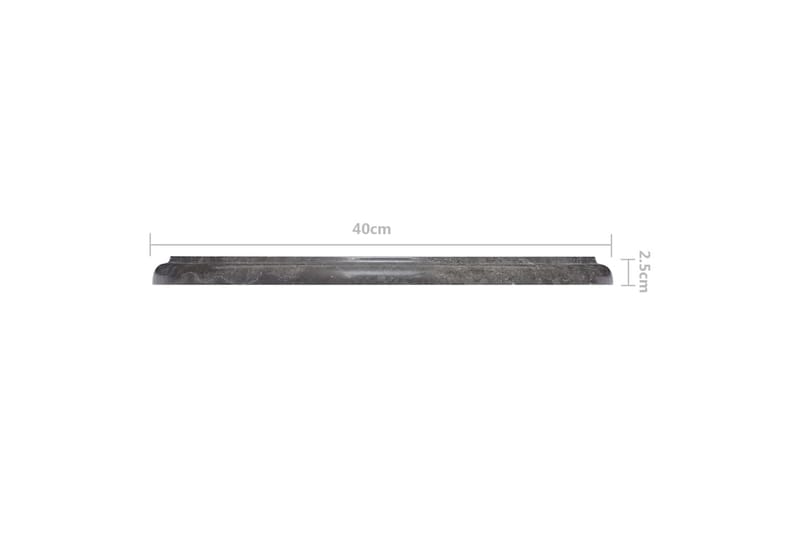 Bordsskiva svart Ã˜40x2,5 cm marmor - Svart - Möbler - Tillbehör & accessoarer - Bordstillbehör - Bordsskiva