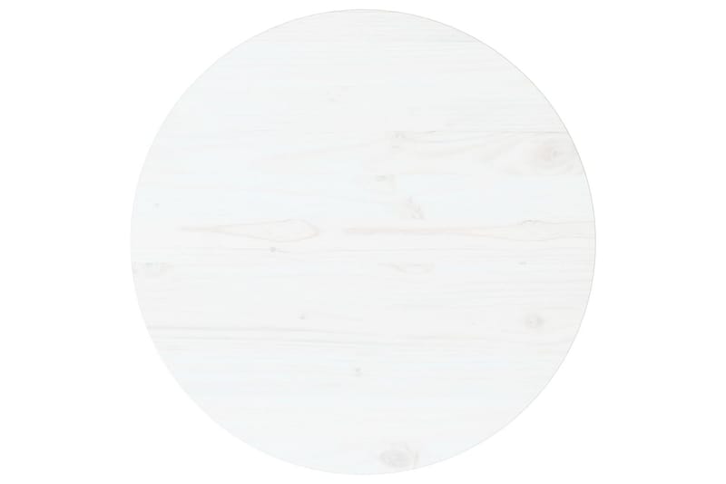 Bordsskiva vit 70x2,5 cm massiv furu - Vit - Möbler - Tillbehör & accessoarer - Bordstillbehör - Bordsskiva