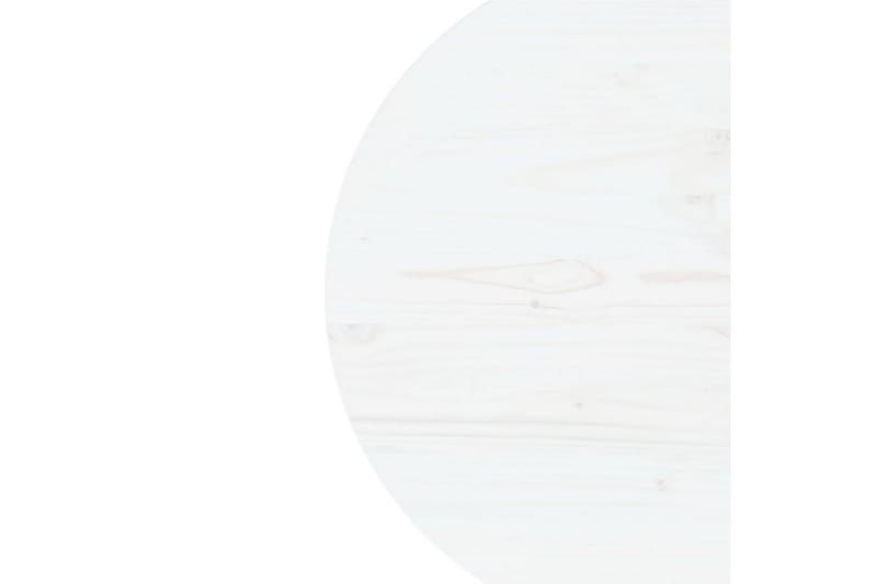 Bordsskiva vit 70x2,5 cm massiv furu - Vit - Möbler - Tillbehör & accessoarer - Bordstillbehör - Bordsskiva