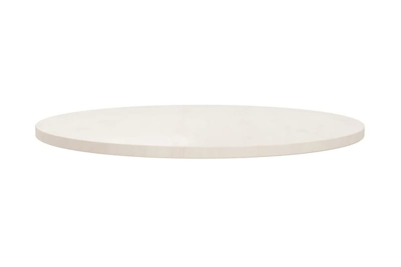 Bordsskiva vit 80x2,5 cm massiv furu - Vit - Möbler - Tillbehör & accessoarer - Bordstillbehör - Bordsskiva