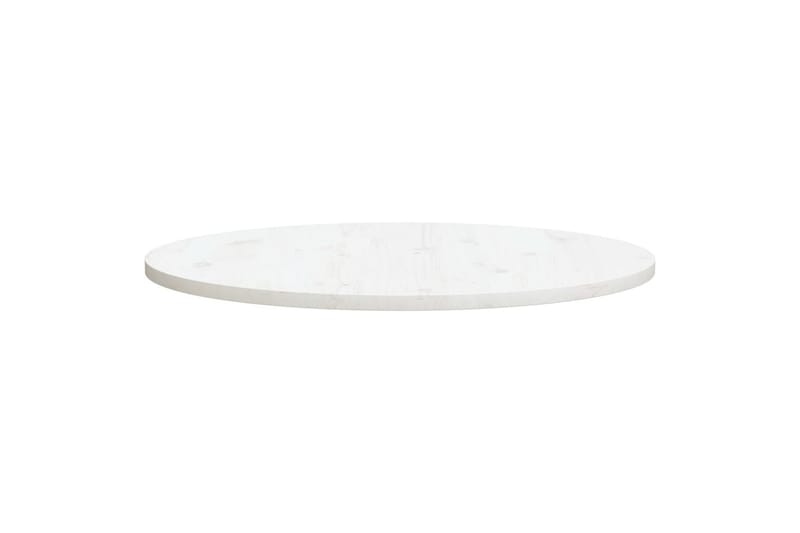 Bordsskiva vit 90x2,5 cm massiv furu - Vit - Möbler - Tillbehör & accessoarer - Bordstillbehör - Bordsskiva