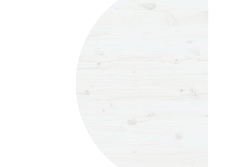 Bordsskiva vit 90x2,5 cm massiv furu - Vit - Möbler - Tillbehör & accessoarer - Bordstillbehör - Bordsskiva