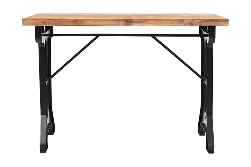Matbord bordsskiva i massiv granträ 122x65x82 cm - Brun - Möbler - Tillbehör & accessoarer - Bordstillbehör - Bordsskiva