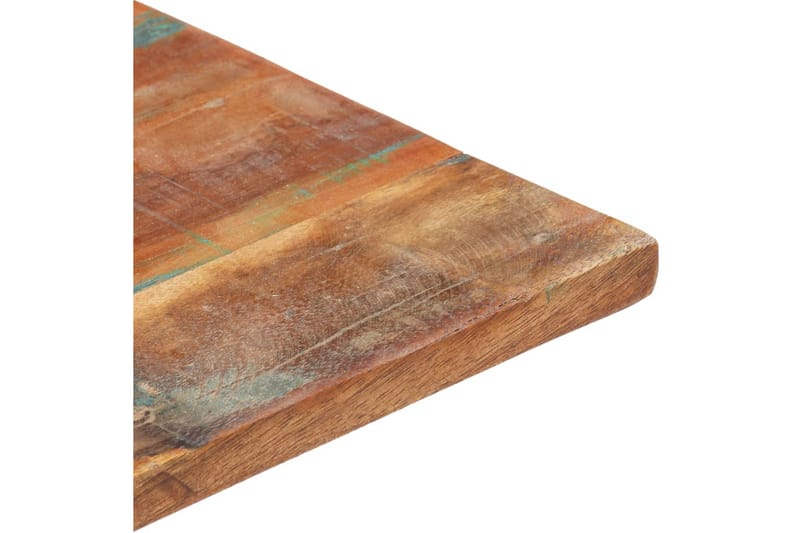 Rektangulär bordsskiva 60x80 cm 15-16 mm massivt återvunnet - Flerfärgad - Möbler - Tillbehör & accessoarer - Bordstillbehör - Bordsskiva