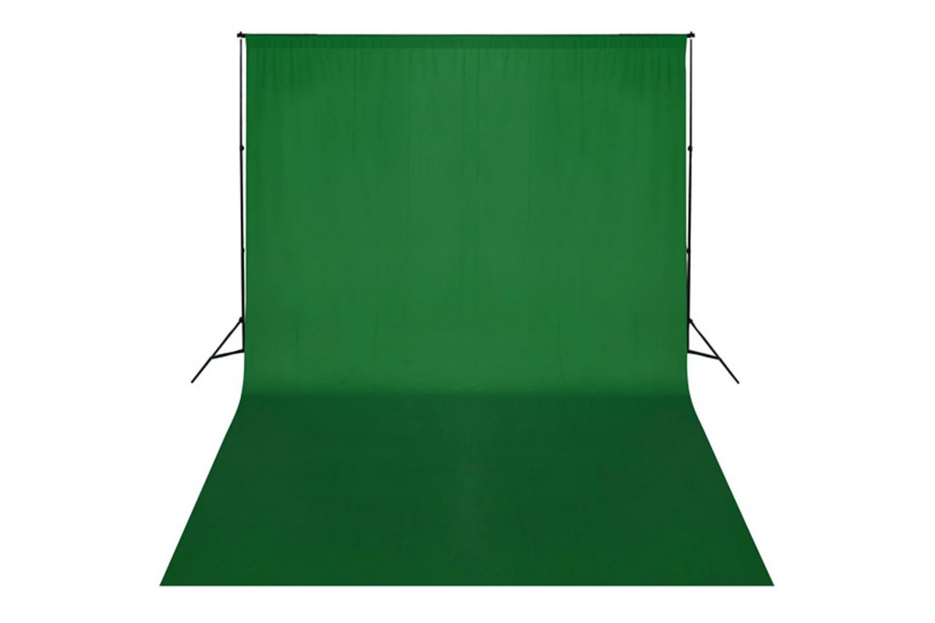 Stativ och fotobakgrund 300×300 cm grön – Grön